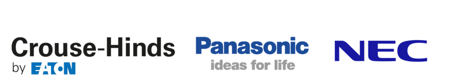 Telecommunication brands — Crouse-Hinds, Panasonic, NEC