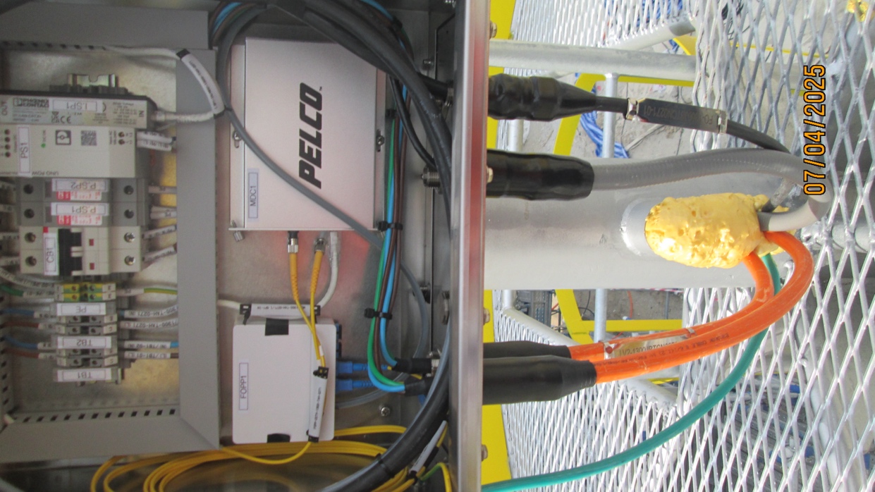 Control panel cabinet
